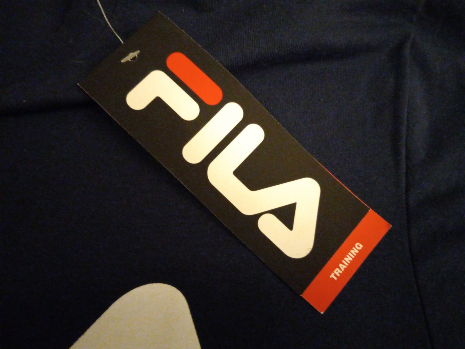 NWT Men's Medium Fila Blue Fila Training Athleticwear Short Sleeve T Shirt