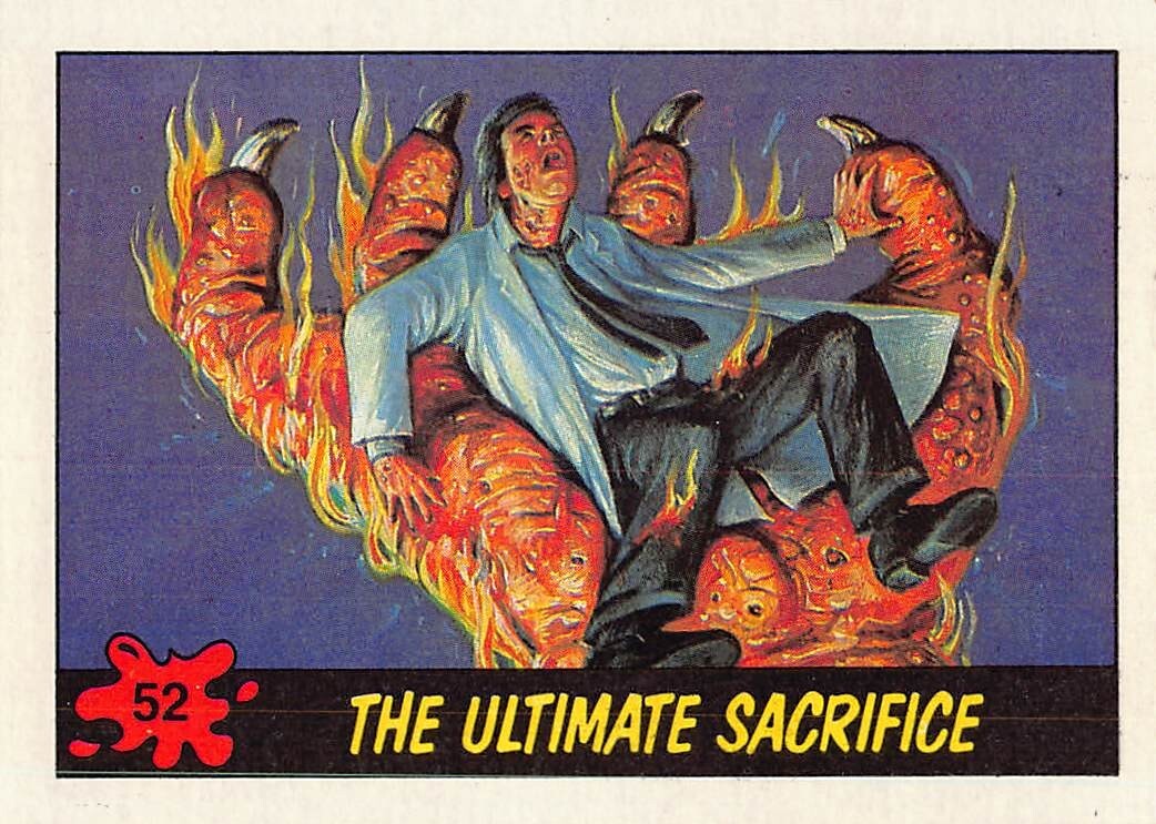 1988 Topps Dinosaurs Attack Trading Card #52 THE ULTIMATE