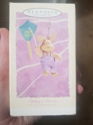 1994 Hallmark Riding a Breeze Happy Spring/Easter Collection Ornament NIB NEW IN