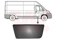 VAN Wezel Zier-/Schutzleiste, TüR 0982404 FüR CitroËN Passend FüR Fiat Opel