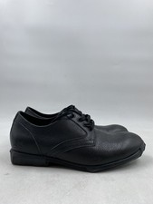 John Fluevog Black Leather Derby Dress Shoes M 9