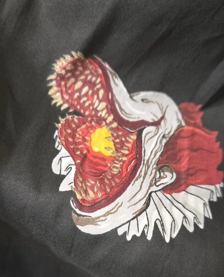 Saia Vixen por Micheline Pitt IT Chapter Two Pennywise XS Horror Goth Swing nova com etiquetas - Imagem 4 de 4