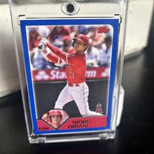2023 Topps Archives Shohei Ohtani Blue Border Parallel #256- ANGELS-DODGERS🔥🔥