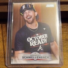 Topps 2025 Stadium Club Spencer Schwellenbach #93 Atlanta Braves Baseball