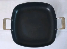All-Clad Essentials 13in Nonstick Square Pan Skillet Induction Compatible Black