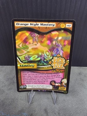 Orange Style Mastery 2003 Score Dragon Ball Z DBZ TCG FOIL #142 Buu Saga MP D-6