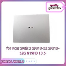 New for Acer Swift 3 SF313-52 SF313-52G N19H3 13.5"Silver Top Lid LCD Back Cover