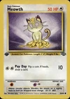Meowth 56/64 Common Jungle 1st Edition Multi Item Discount LP
