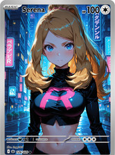 Serena Inspired – Empyreal Origins S3 – Custom Waifu Card Poke Goddess