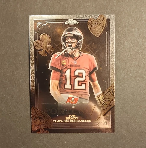 2025 Topps Chrome Tom Brady Base (RAW)