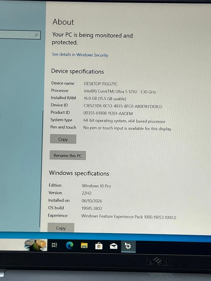 Dell Latitude 5550 · Core Ultra 5 125U · 16GB · 512GB, photo 3 of 5
