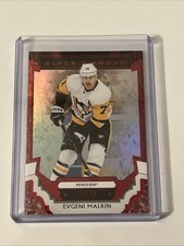 2023-24 Black Diamond Hockey Red Evgeni Malkin /75 