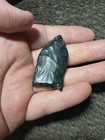 Authentic Ohio Black Zeleski Flint Paleo Point Indian Arrowhead Artifact — photo 6