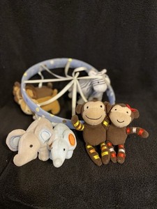 Lambs & Ivy Musical Mobile Noah's Ark Animals Nursery Crib