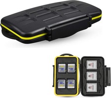 7 Slots Memory Card Case Holder for 3 XQD/Cfexpress Type-B 4 SD Cards Card