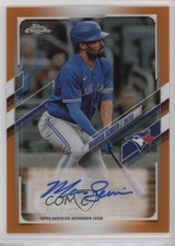 2021 Topps Chrome Update Target Orange Refractor 22/25 Marcus Semien Auto 0bt4