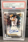 2024 Topps Bowman Draft Chrome Konnor Griffin Auto PSA 10 #CPA-KG