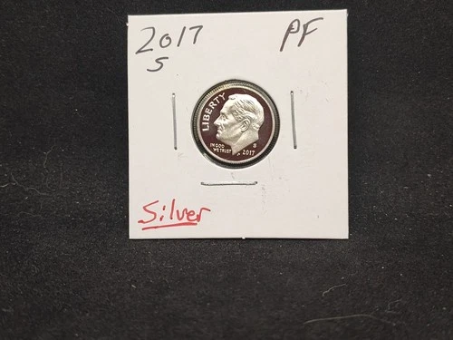 2017 s silver proof roosevelt dime