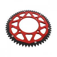 Kettenrad Alu Rot 56-ZäHne 428-Teilung FüR Beta RR 125 LC 4T Enduro 2013-2014