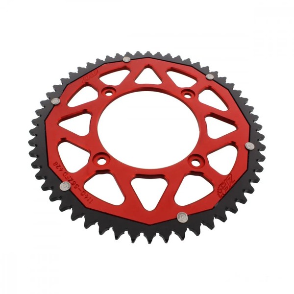 Kettenrad Alu Rot 56-ZäHne 428-Teilung FüR Beta RR 125 LC 4T Enduro 2013-2014-image