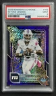 2025 Bowman Chrome University Football Purple Shimmer Refractor Keyone Jenkins #162 PSA 9
