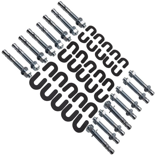 Lift install Kit fits Rotary Lift - 16 Wedge Anchor Bolts & 30 pack installation shim pack, Body & Suspension Lift Kits - Canada