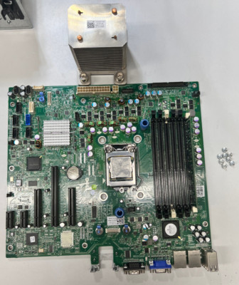 Dell PowerEdge T310 Server Motherboard, Intel Xeon CPU 2.40Ghz X3430W/ Heat Sink
