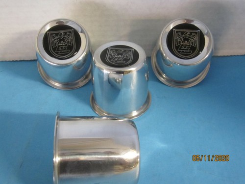 4 ALUMINUM CAPS 4 LUG CONVO PRO CENTERLINE WHEELS 2.75 OD 4 LUG MUSTANG - Picture 2 of 3