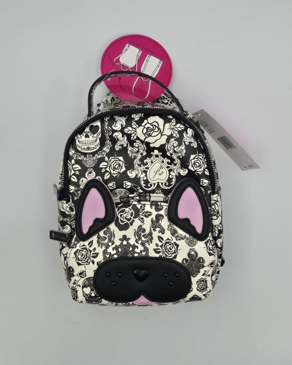 RARE Betsey Johnson Pug Backpack Mini Bag XOBAYBEE  display picture 2