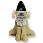 Vintage Bandai Tonka GoBots 1983 Spay-C MR-14 Robot Space Shuttle Transformer