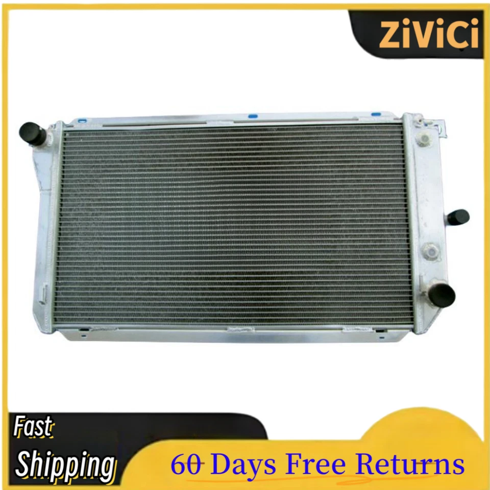 3Row Radiator+RED Hose Fit Ford Fairlane NL 1996-1998 4.0L Intech 6cyl Auto/ MT - image 2 of 4