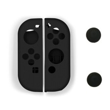 Silicone Rubber Skin Case for Nintendo Switch Joy-Con L/R with Thumb Skin Caps