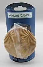 YANKEE CANDLE~Gold TIMELESS PLEATED SUN Designer Shade ScentPlug Diffuser