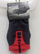 Nike Elite Versatility USA Crew BASKETBALL Socks  NAVY/ RED SMALL (4-6) 5454-475