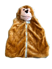 Children's Unisex Cosplay Animal Shape Monkey Size 2 Brown West New