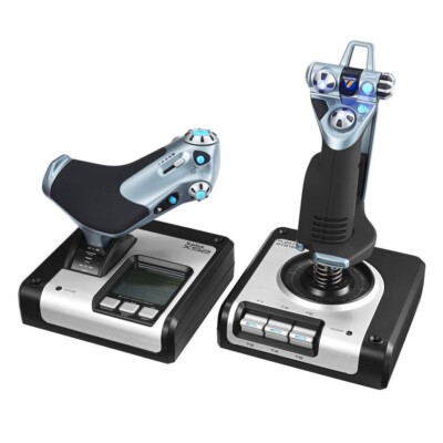 Original X52 Flight Control System Flight Stick & X52 Throttle for Saitek PC New