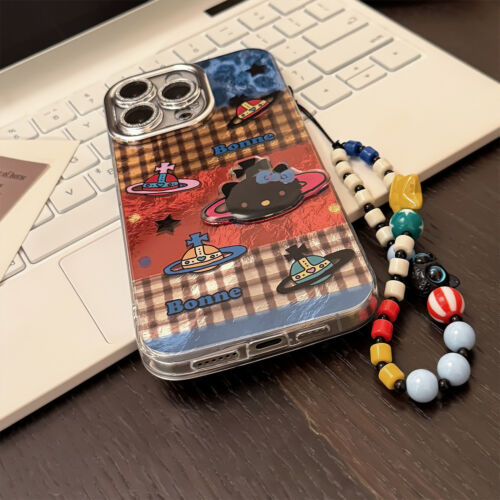 Cat planet anti-drop Phone Case shockproof for iPhone 16 15 14 13 12 11 Pro Max - Picture 10 of 12