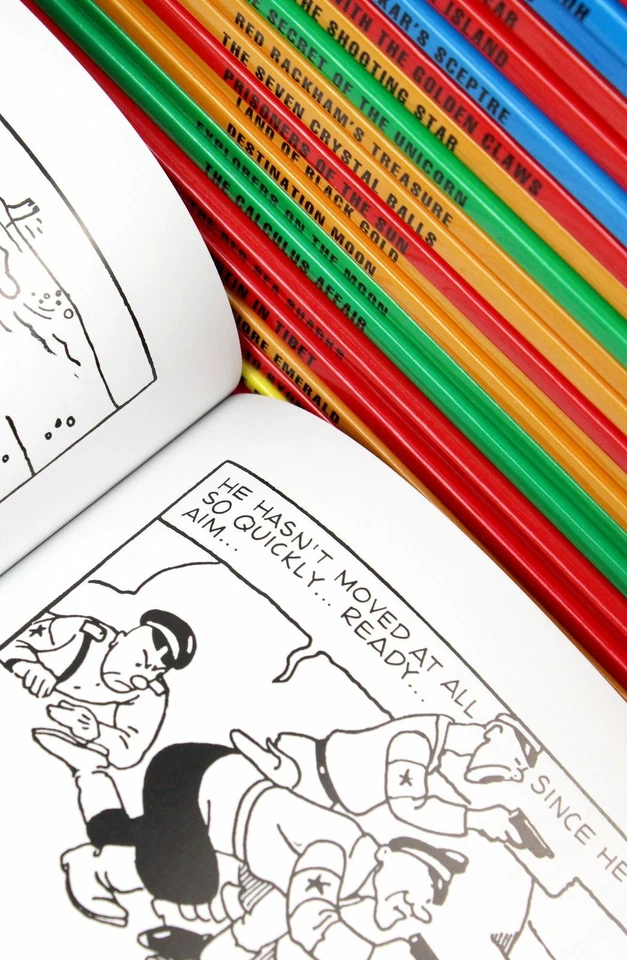 The Adventures Of Tintin Paperback Box Set 23 Book Titles Set Collection | Herge - Image 2 of 4
