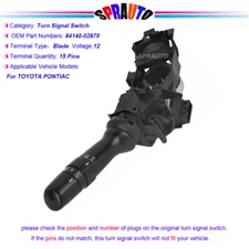 Turn Signal Headlight Switch For Toyota Yaris Prius Highlander Tundra 8414002670