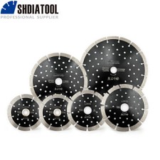 Diamant-Trennscheibe Segment S&auml;geblatt mit Multi-Loch f&uuml;r Beton Ziegel 105-230mm