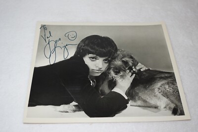 Liza Minnelli SIGNED With Dog Rare Vintage Original Photo | eBay