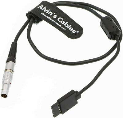 Ronin S 4 Pin Female to 2 Pin Male Power Cable for Cinegears Follow Focus