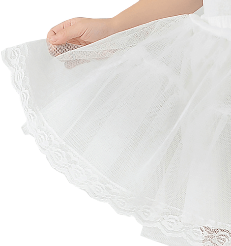 Flower Girl Net Prom Underskirt/Bridesmaid Hoop Crinoline/Communion Petticoat - Picture 9 of 16