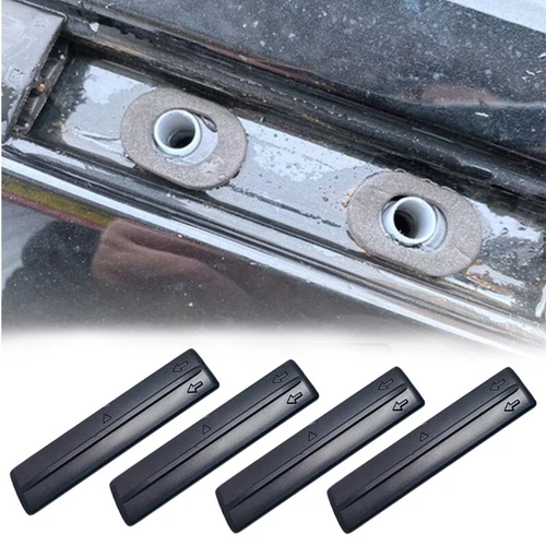 4X For Toyota RAV4 4Runner Highlander Roof Drip Side Finish Moulding Joint Cover