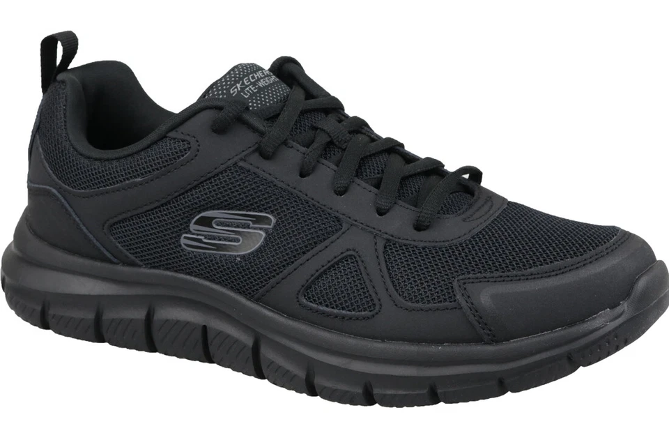 Sneaker Herren, Skechers Track-Scloric, Schwarz