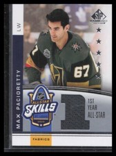2020-21 SP Game Used #AS1-MP Max Pacioretty 2020 NHL All-Star Skills Fabrics