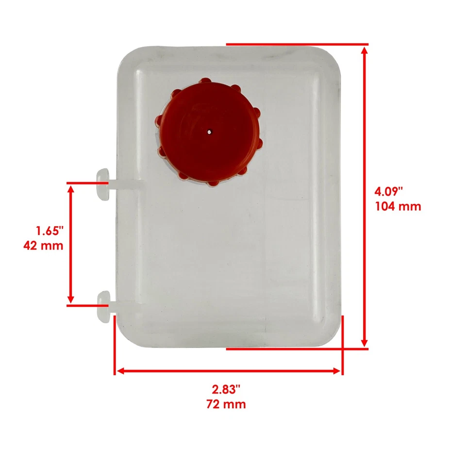 Tanque depósito radiador para Polaris Scrambler XP 1000 2014 2015 2016 2017-2022 Foto 3 de 4