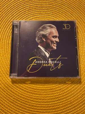 Andrea Bocelli - Duets 30th Anniversary CD