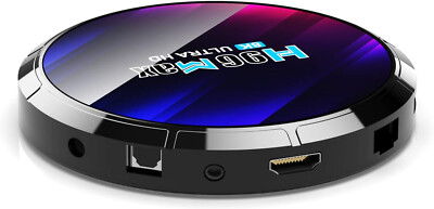 Android 13.0 H96 Max TV Box 4GB RAM 64GB ROM RK3528 WiFi 2.4G+5G/4K/3D BT 5.0