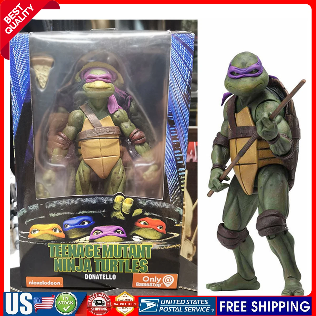 Teenage Mutant Ninja Turtles Mini Statue Four-Pack